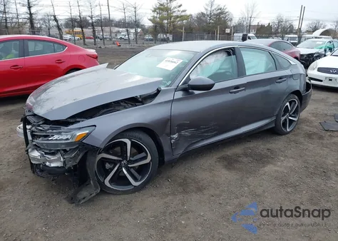 2020 Honda Accord Sport z USA, uszkodzony, nr VIN 1HGCV1F37LA140410